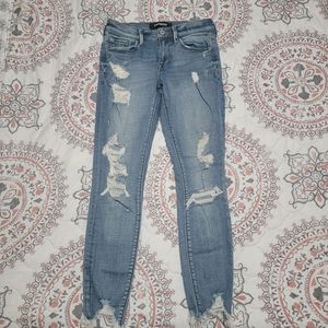 Express Stretch+ Performance Mid-Rise Ankle Legging Jeans